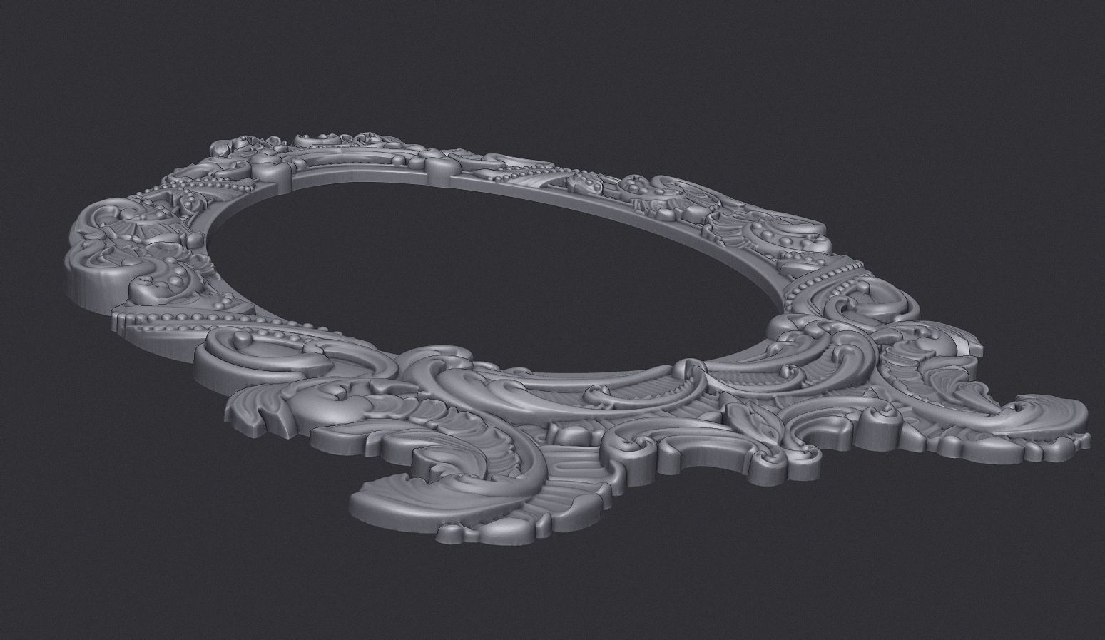 Frame Mirror 3D print model_9