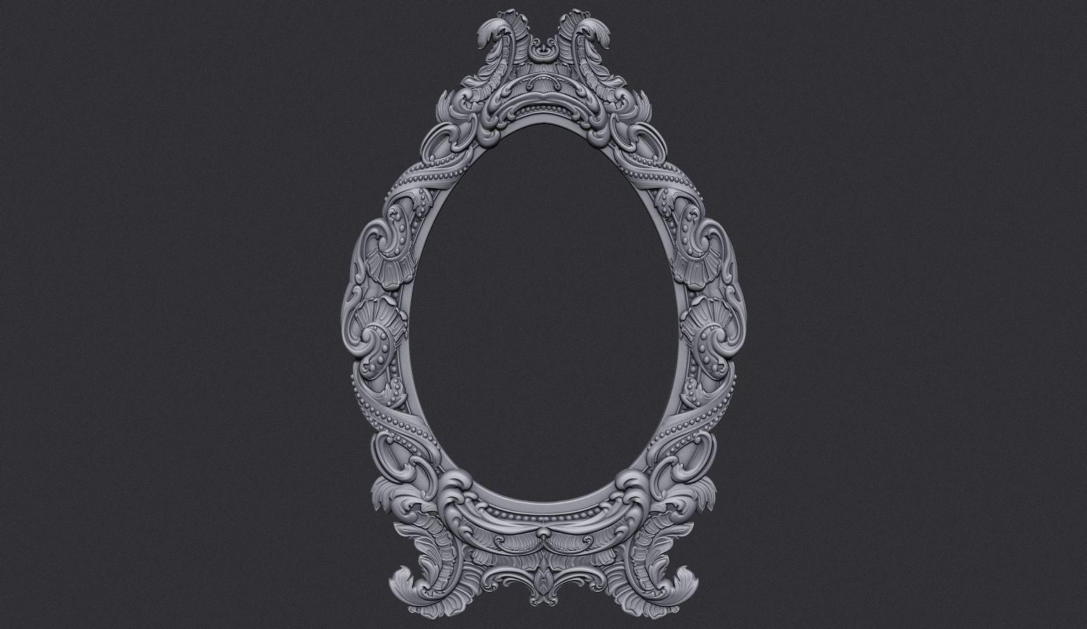 Frame Mirror 3D print model_6
