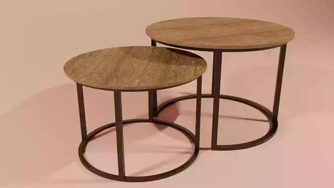 Modern Double Coffee Table