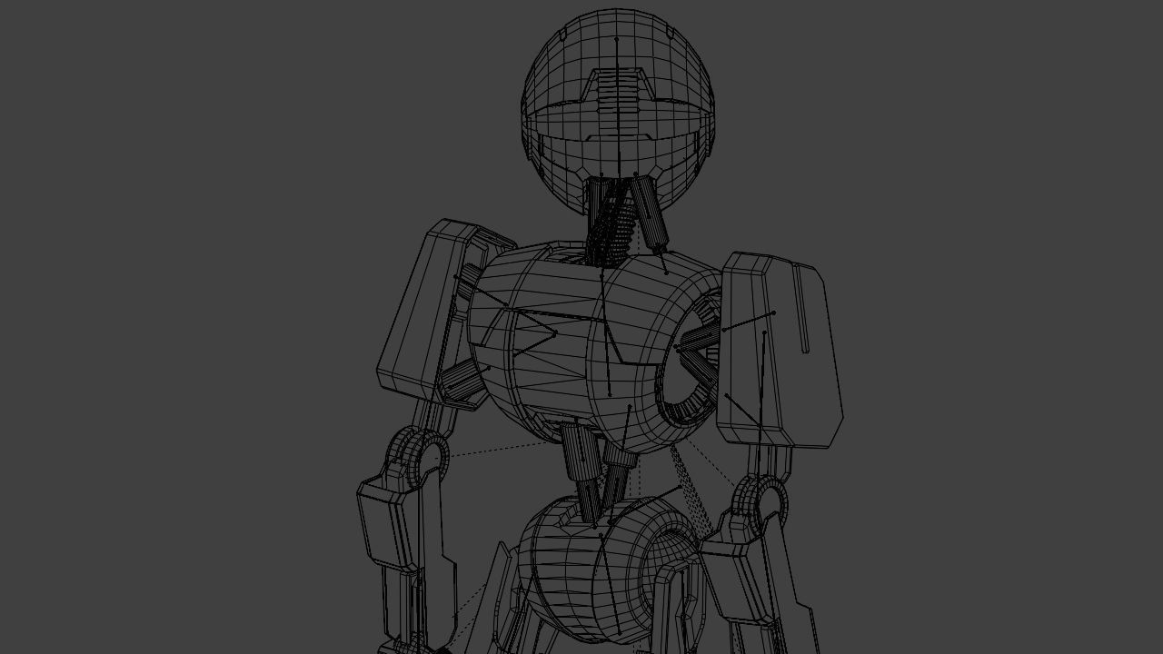 Android V2 rigged character 3D model_31