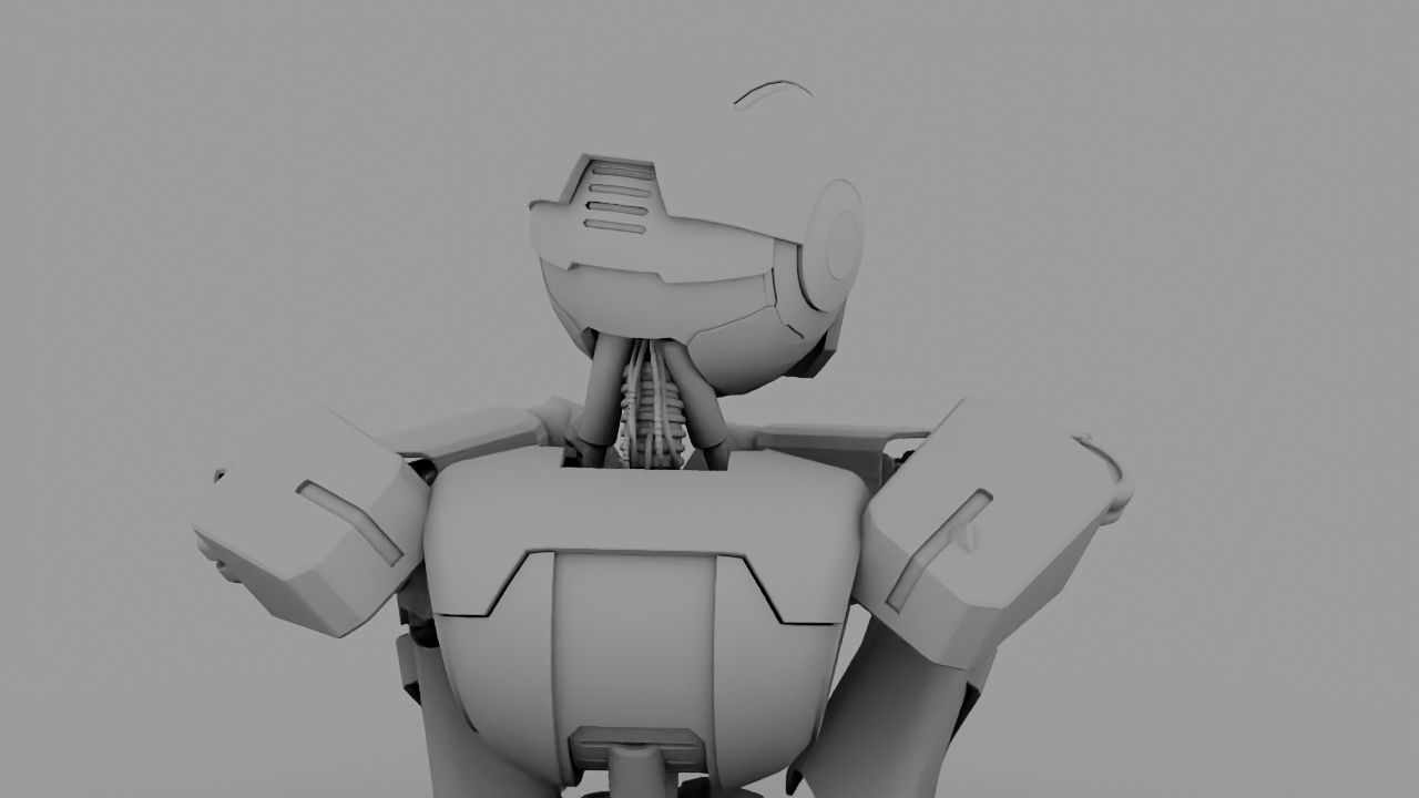 Android V2 rigged character 3D model_22