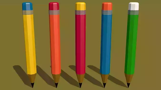 Graphite Pencil - Led Pencil - Colorful Cartoon Pencils Pack