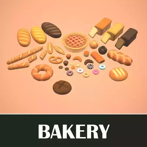 Bakery - Stylized Food Pack