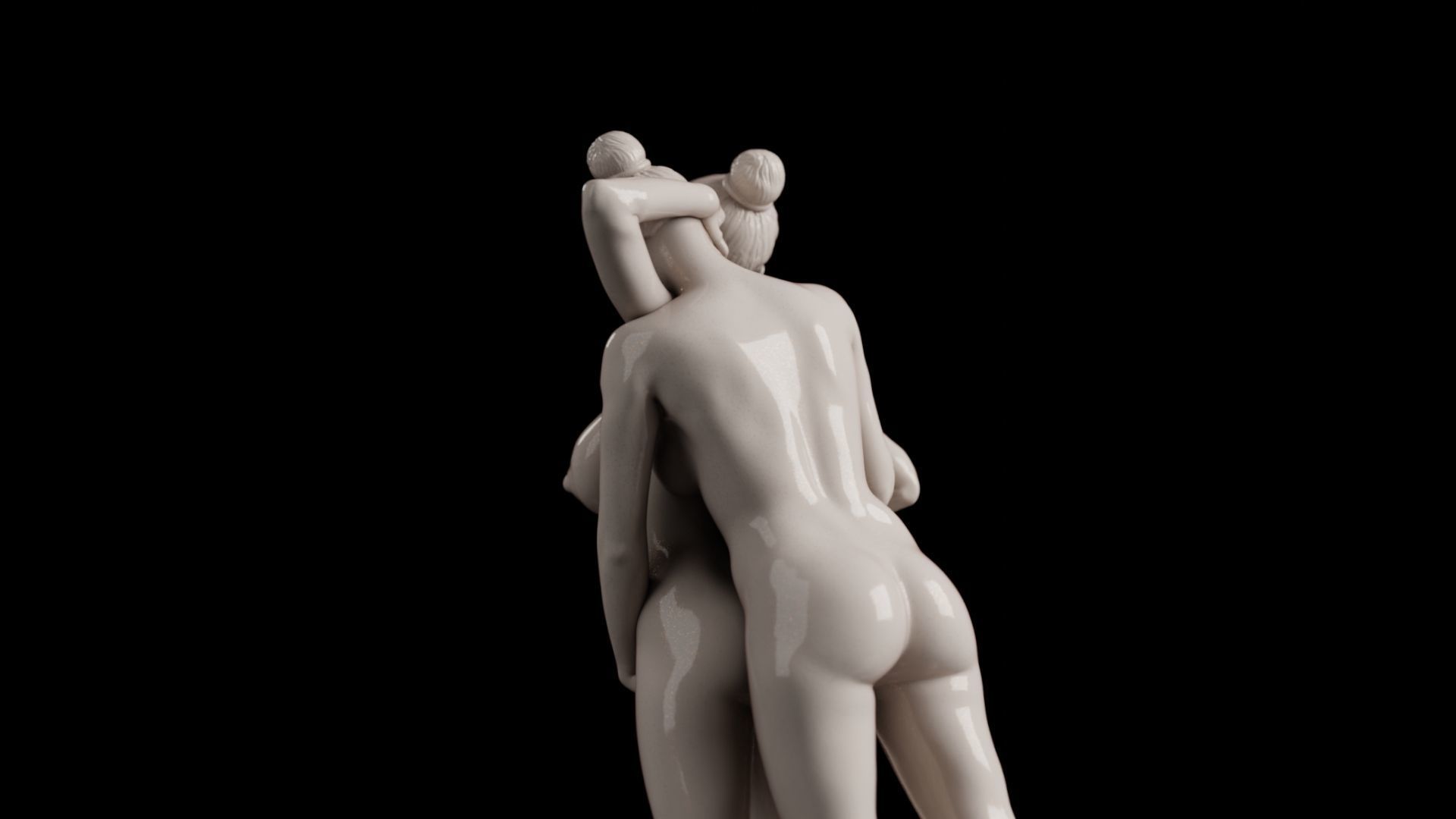 Sexy couple 1 3D print model_13