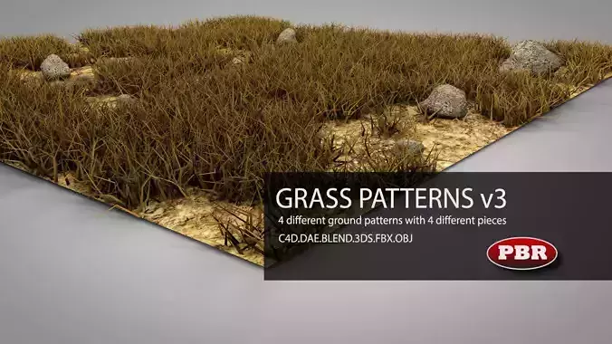 Modular Grass Patterns v3
