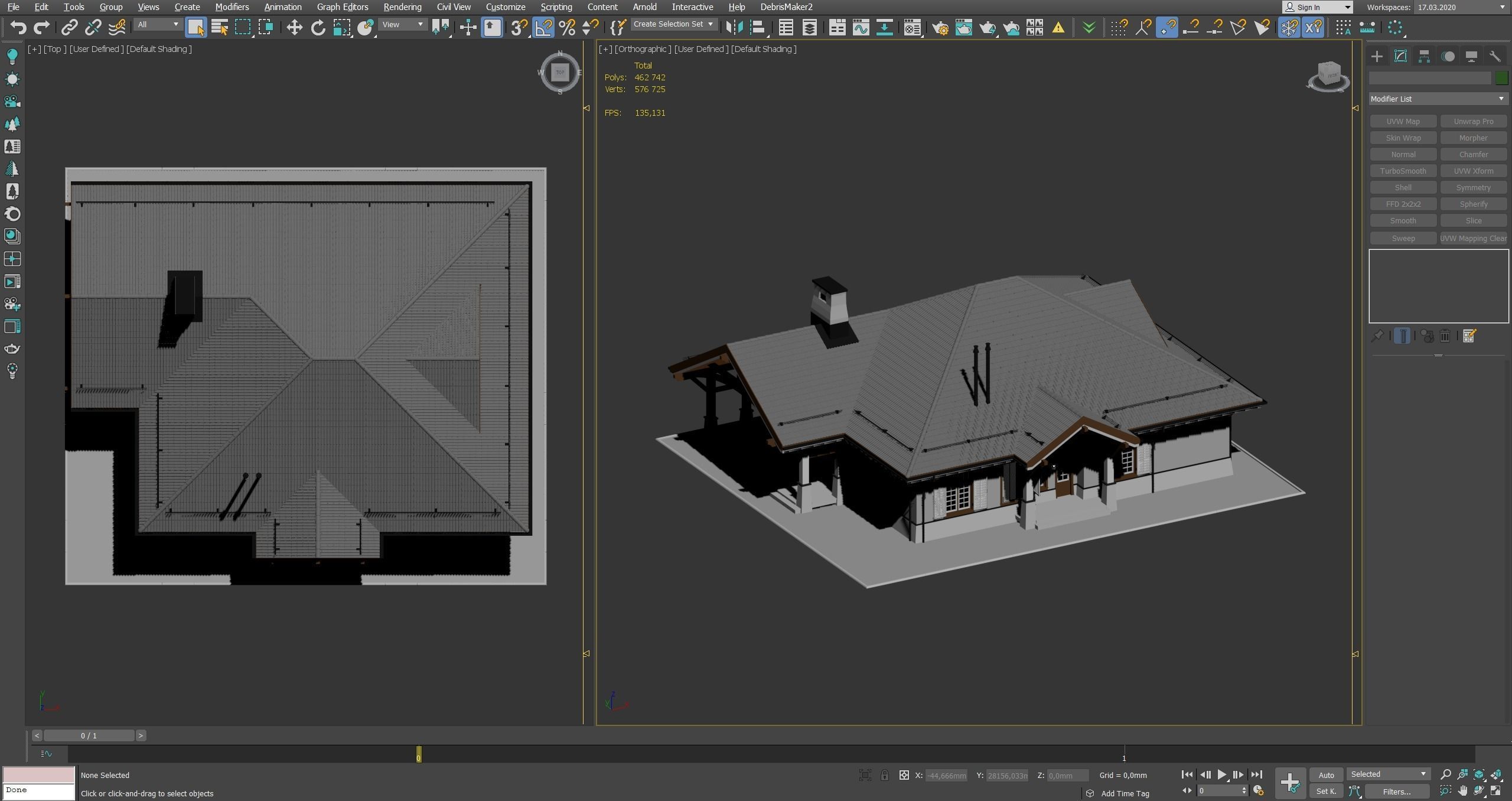 Modern house 17 3D model_9