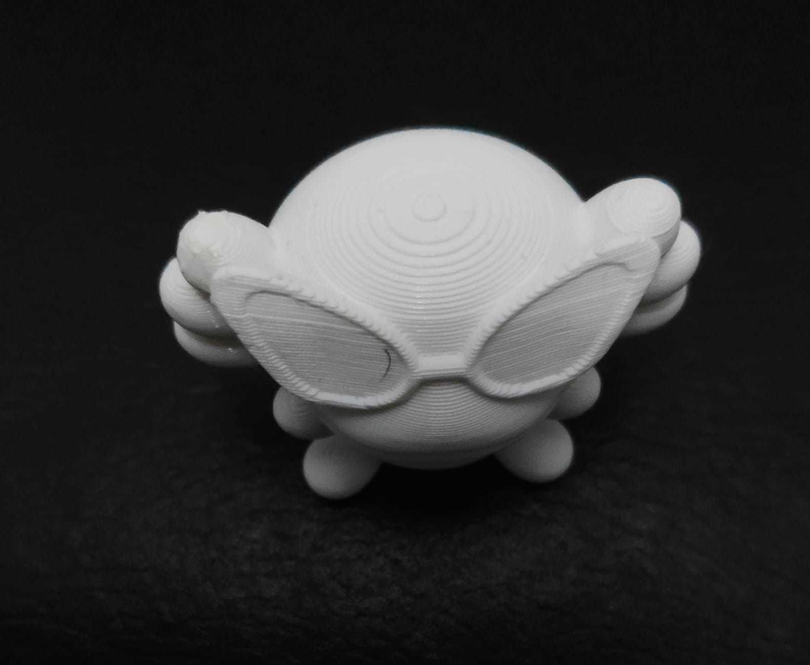 Axolotl Glasses 3D print model_10