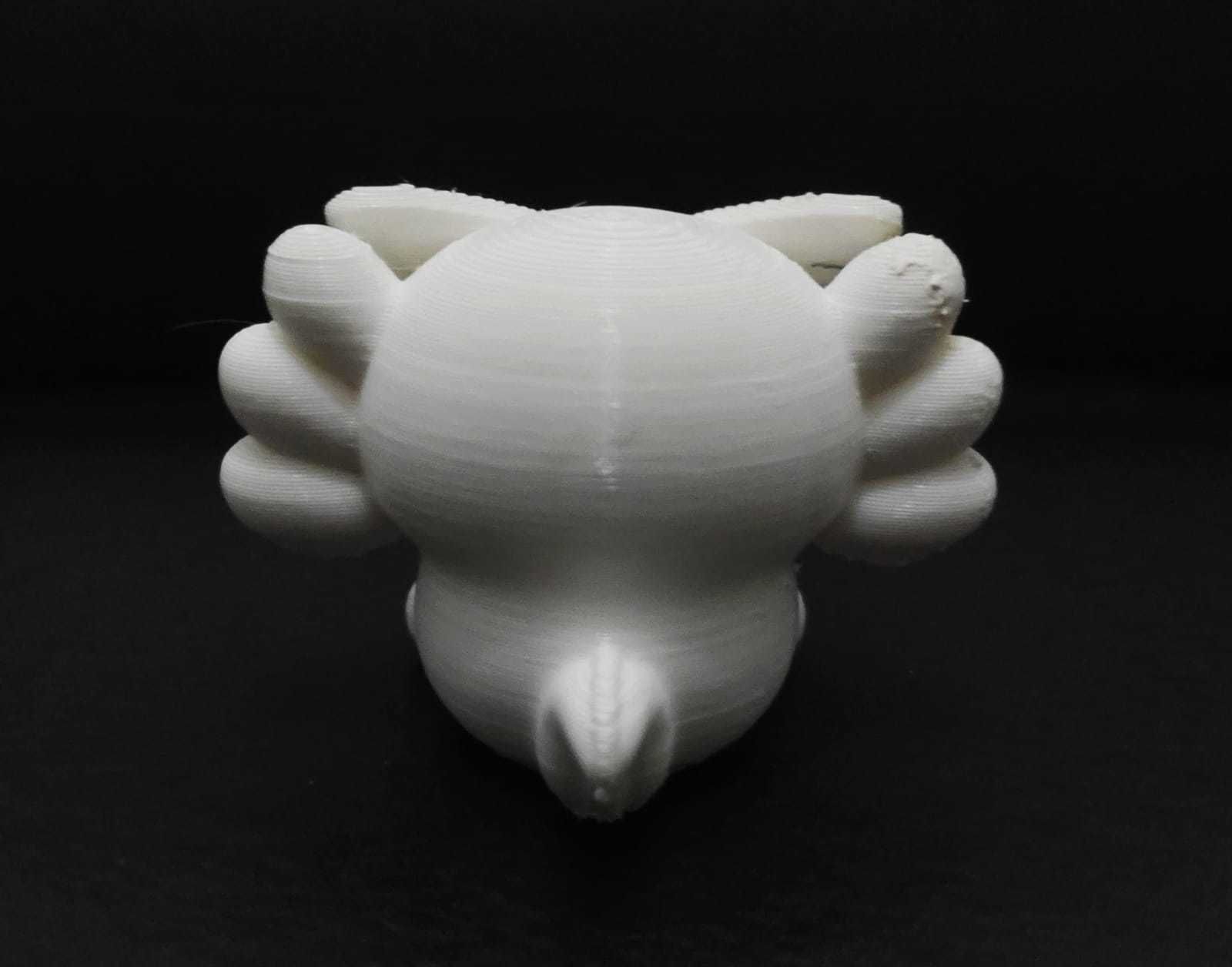 Axolotl Glasses 3D print model_6