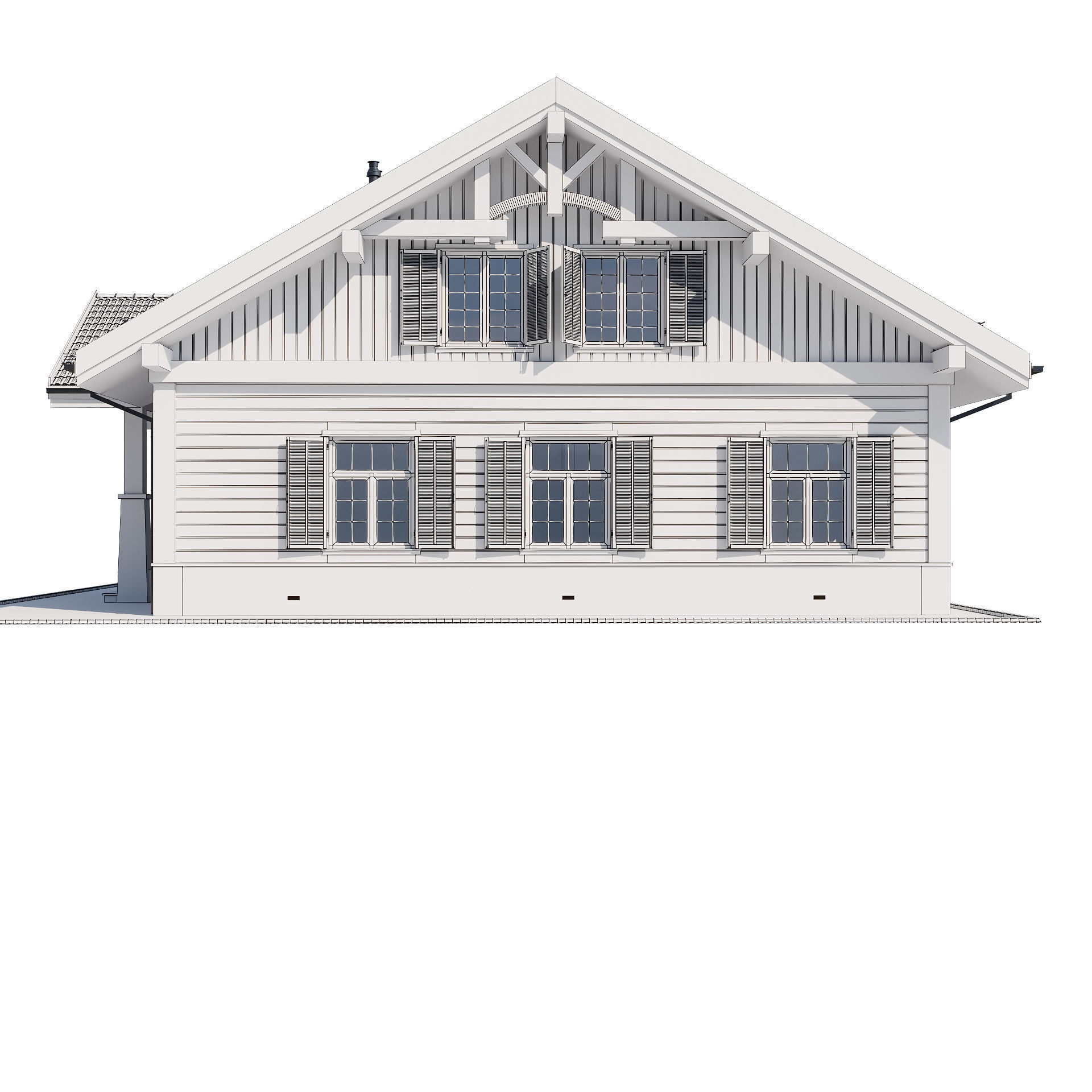 Modern house 20 3D model_19