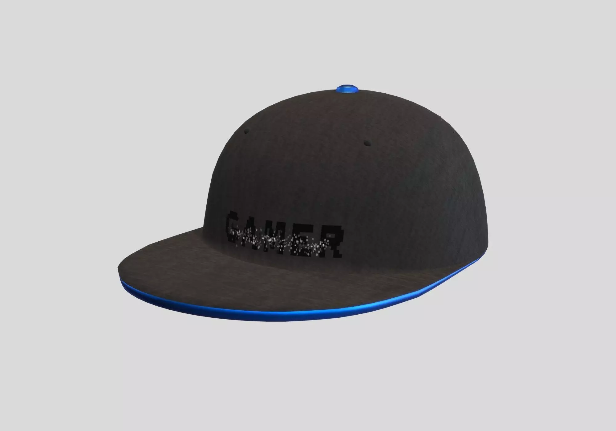 gamer cap 3D model