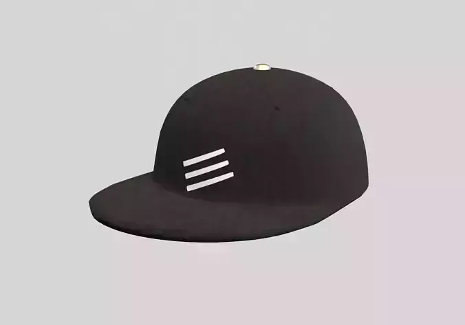 stylistic black cap