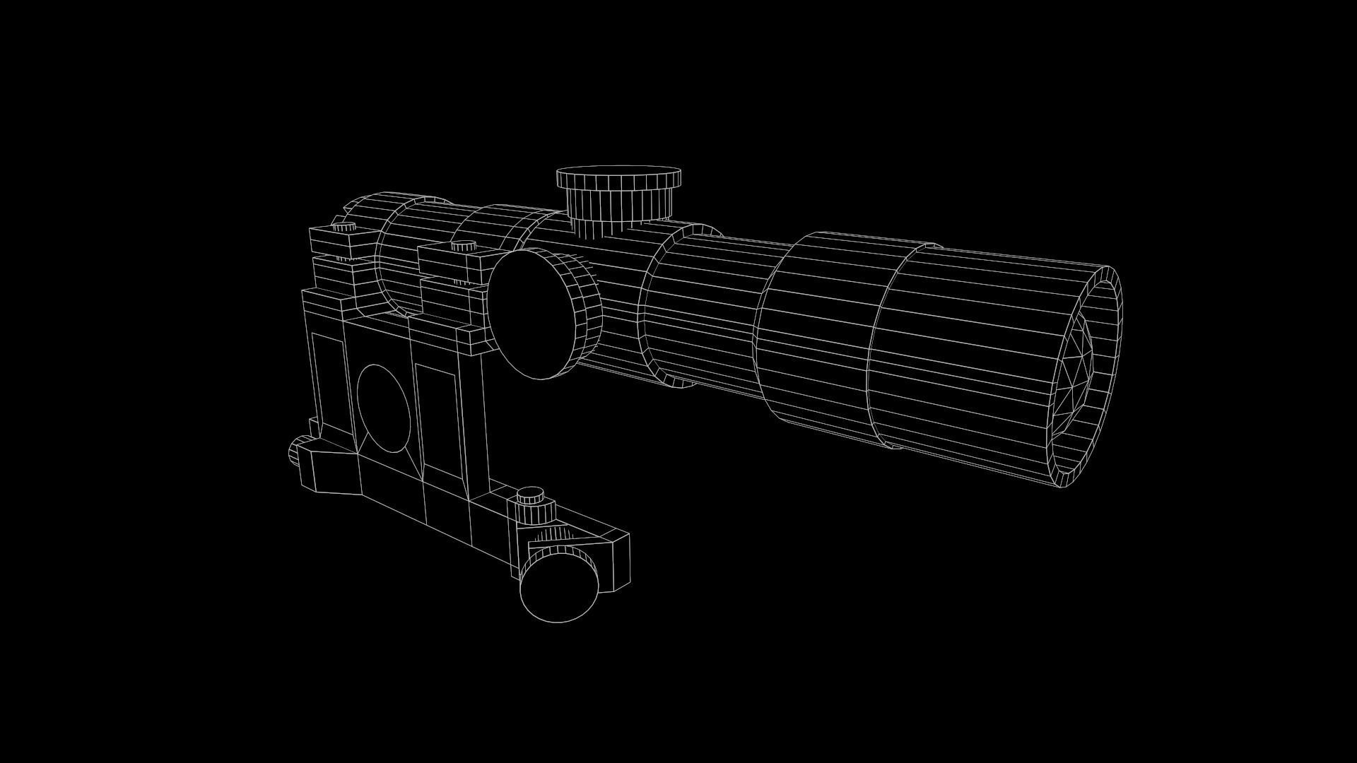 Pu Scope Low-poly 3D model_6