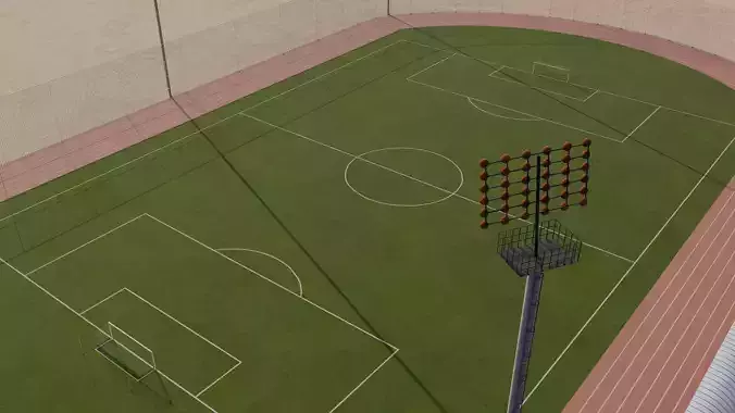 Stadium 3D Model- Football 