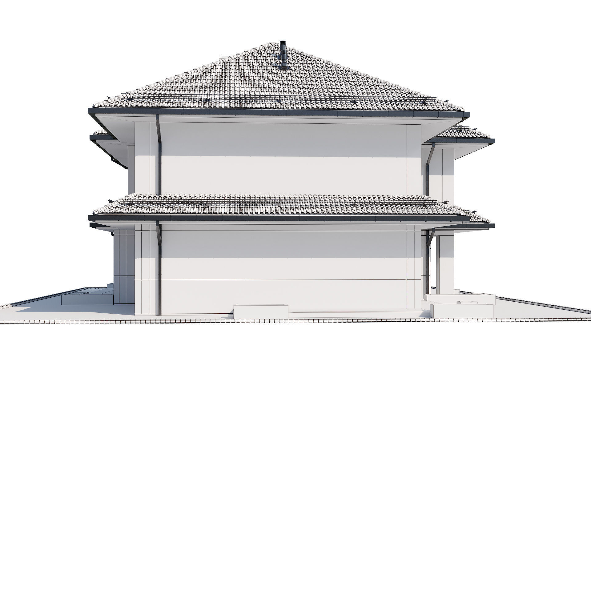 Modern house 24 3D model_18