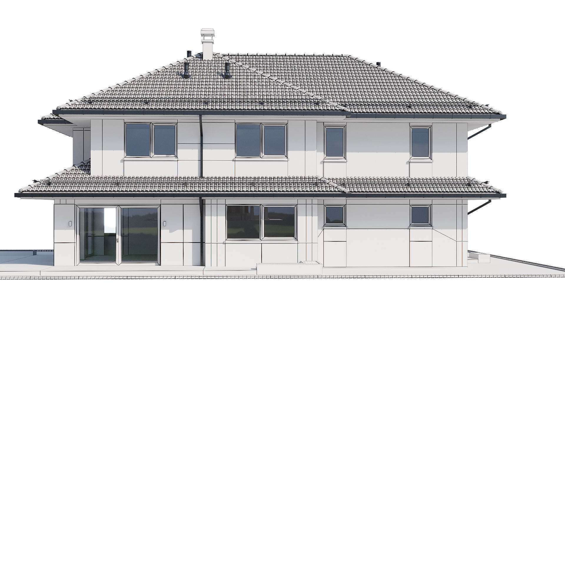 Modern house 24 3D model_20