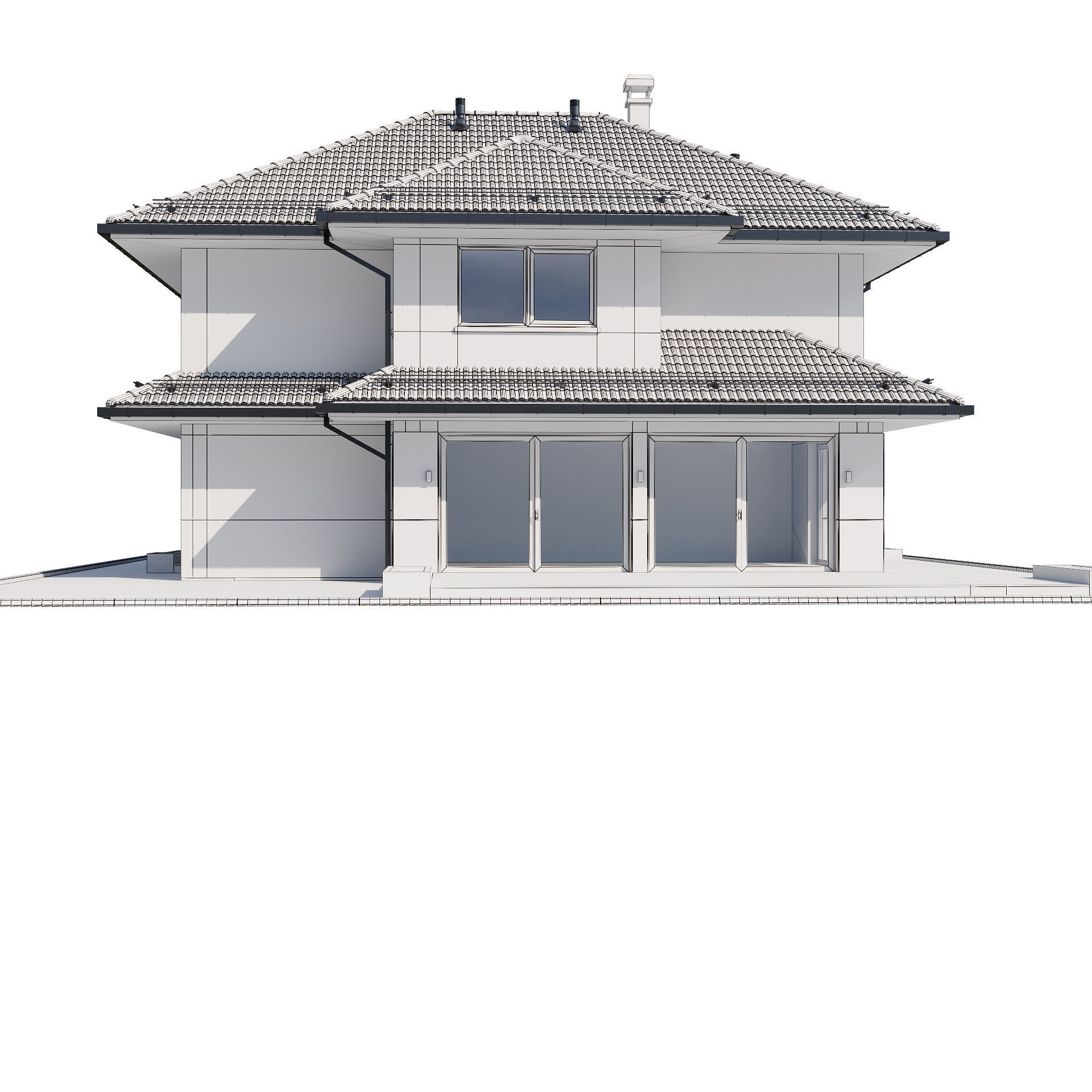 Modern house 24 3D model_25