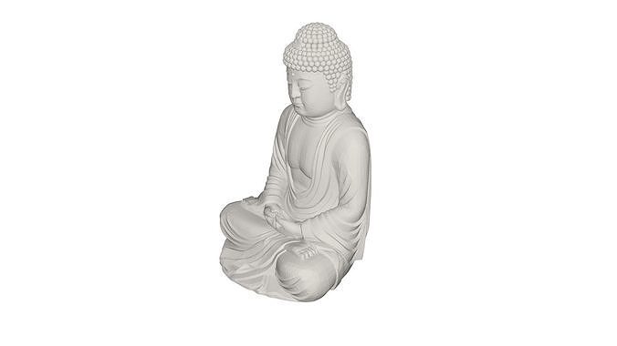 Buddha statue 3D model