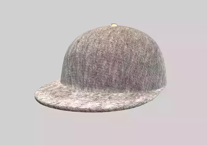 gray stylistic cap