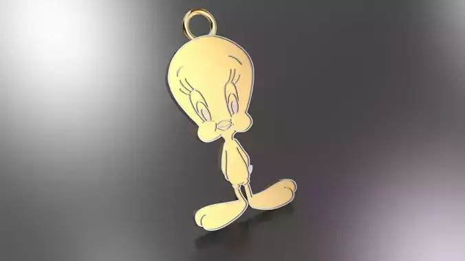 tweety pandant