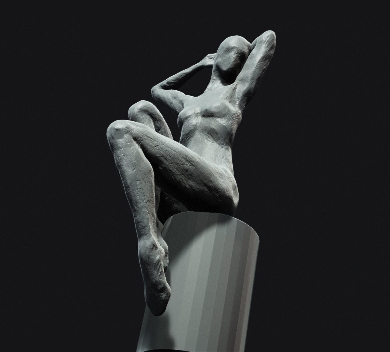 Sculpt 6 of 1000 Sculpts in a year 3D print model_1