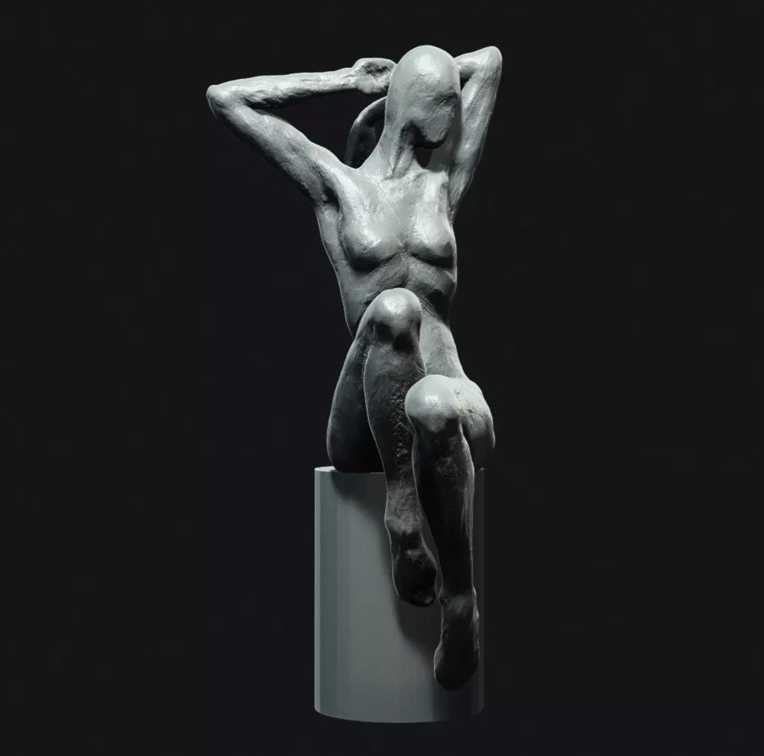 Sculpt 6 of 1000 Sculpts in a year 3D print model_0
