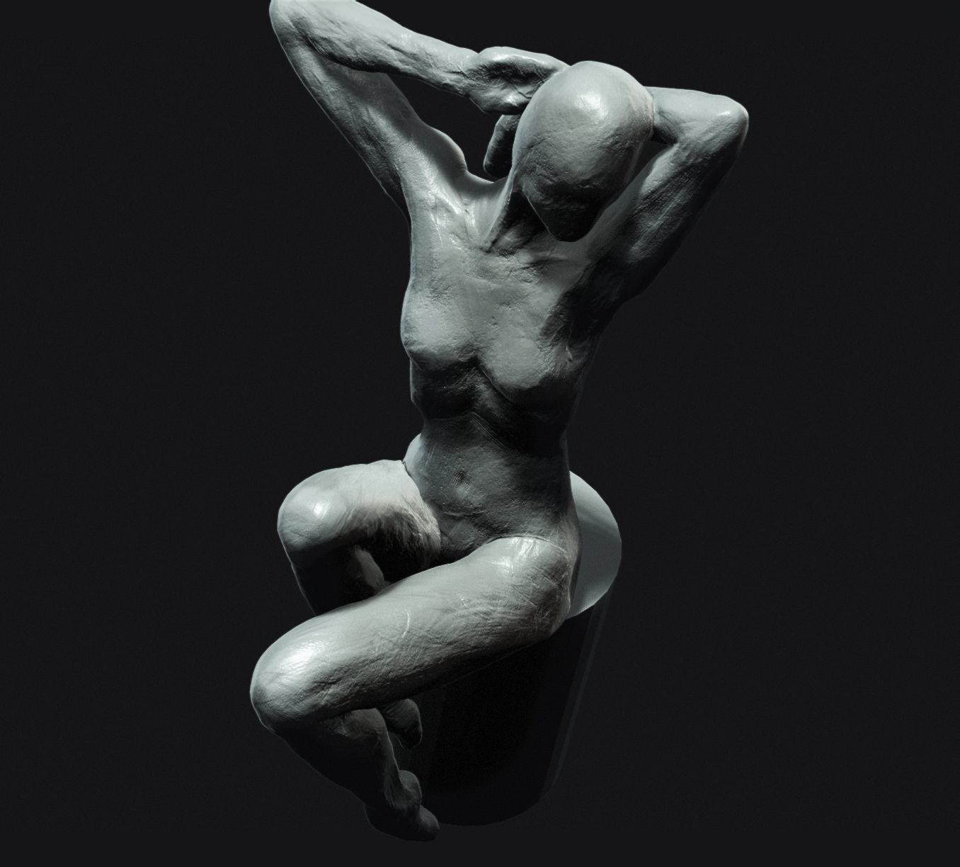 Sculpt 6 of 1000 Sculpts in a year 3D print model_10