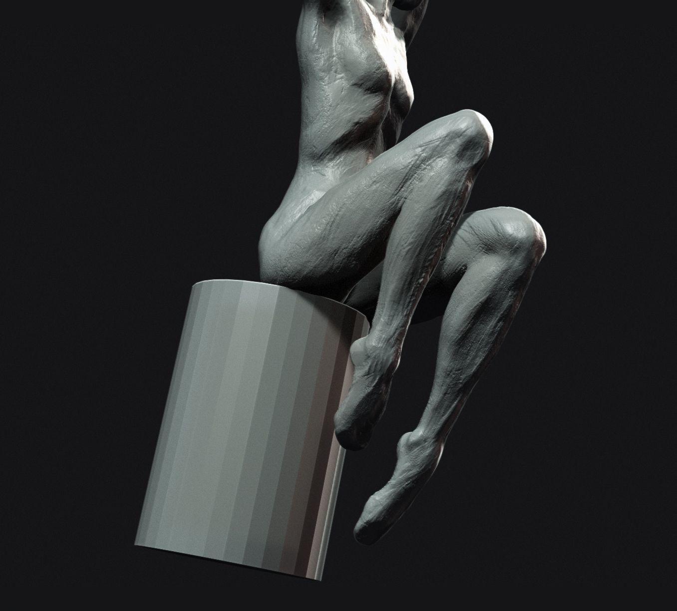 Sculpt 6 of 1000 Sculpts in a year 3D print model_9
