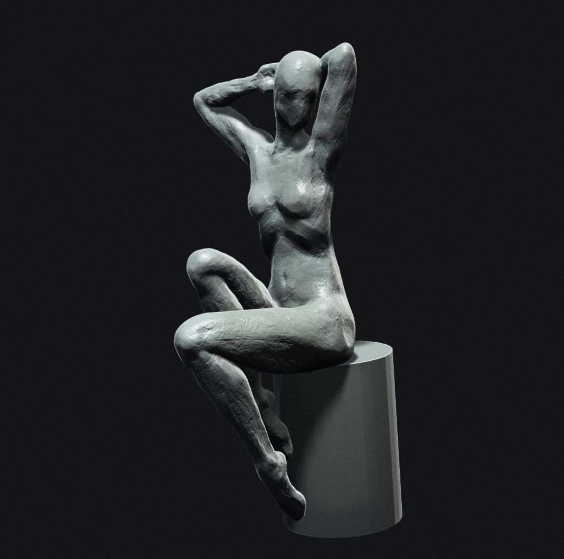Sculpt 6 of 1000 Sculpts in a year 3D print model_4