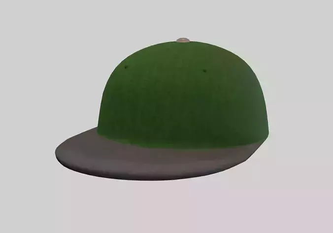 green cap