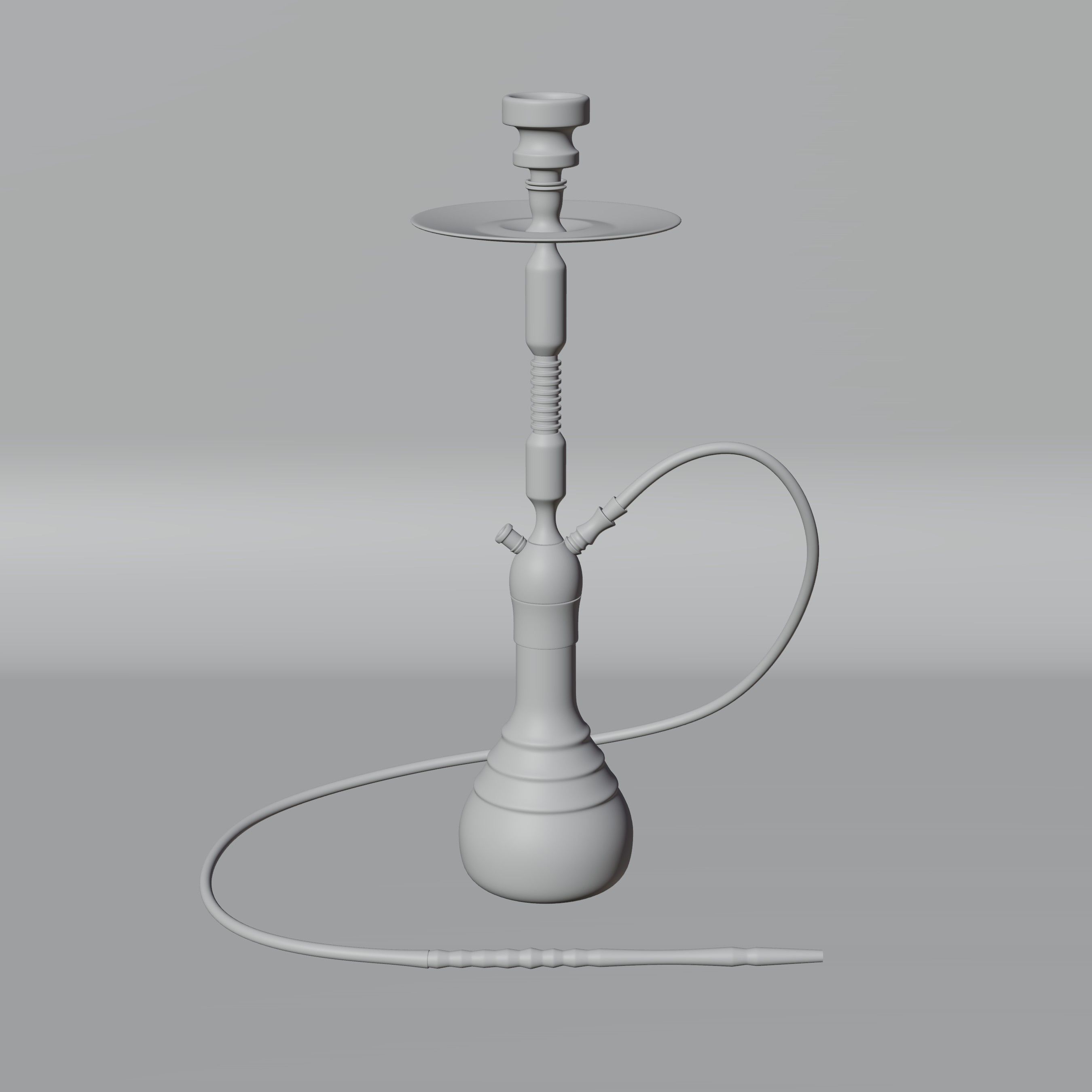 Hookah 01 3D model_3