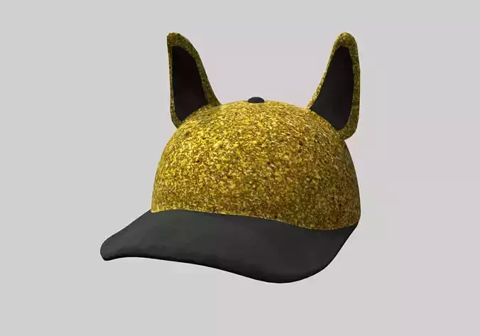 golden dog cap