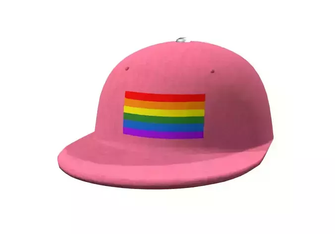 LGBT symbol cap