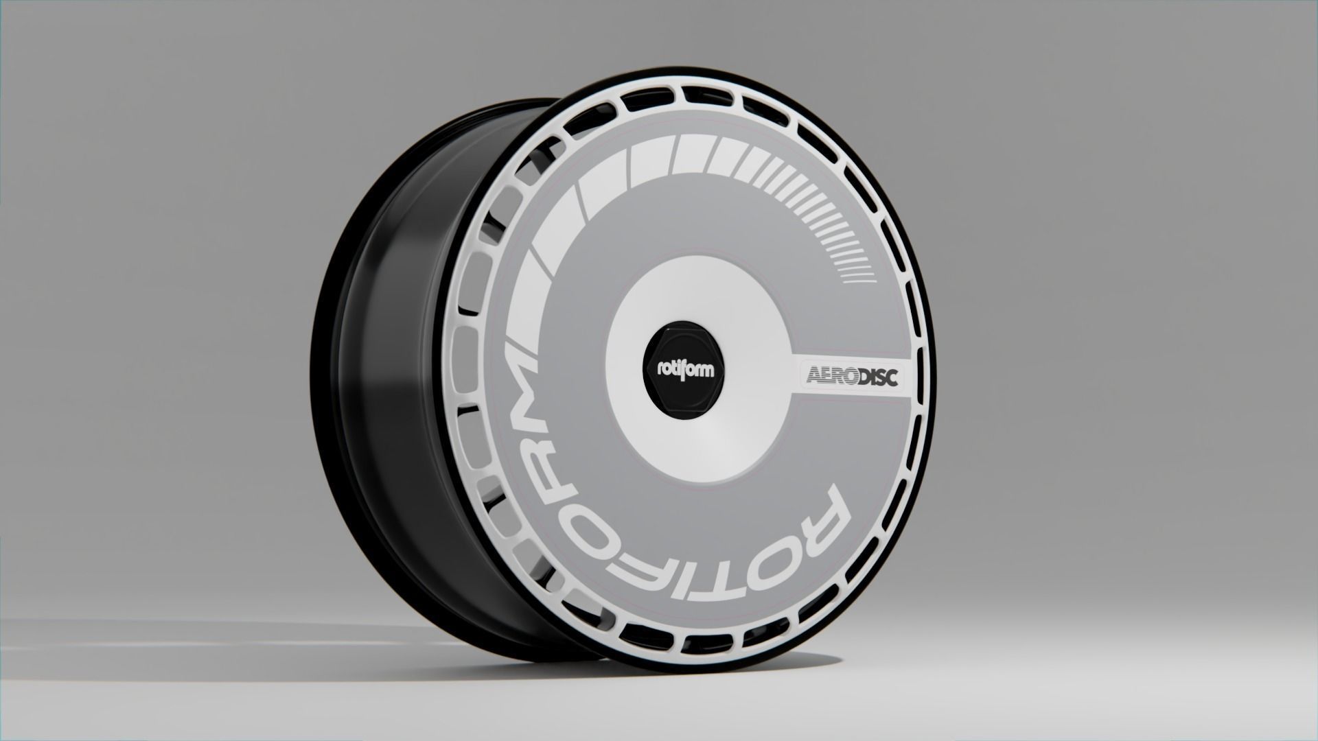 Rotiform LAS-R and Aero Disc Low-poly 3D model_7