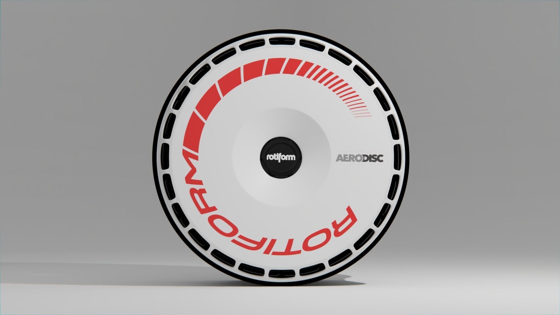 Rotiform LAS-R and Aero Disc Low-poly 3D model_10