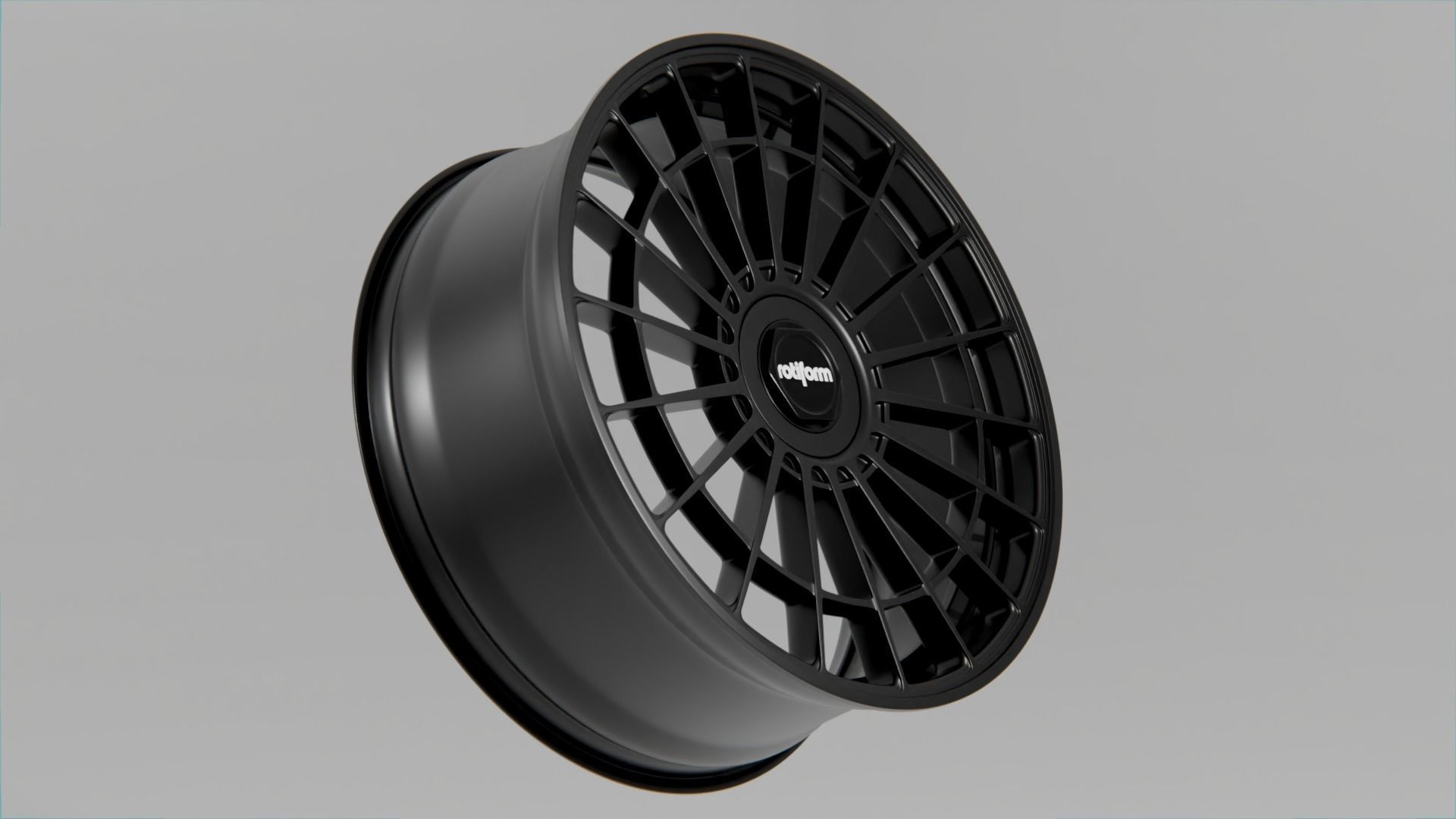 Rotiform LAS-R and Aero Disc Low-poly 3D model_14
