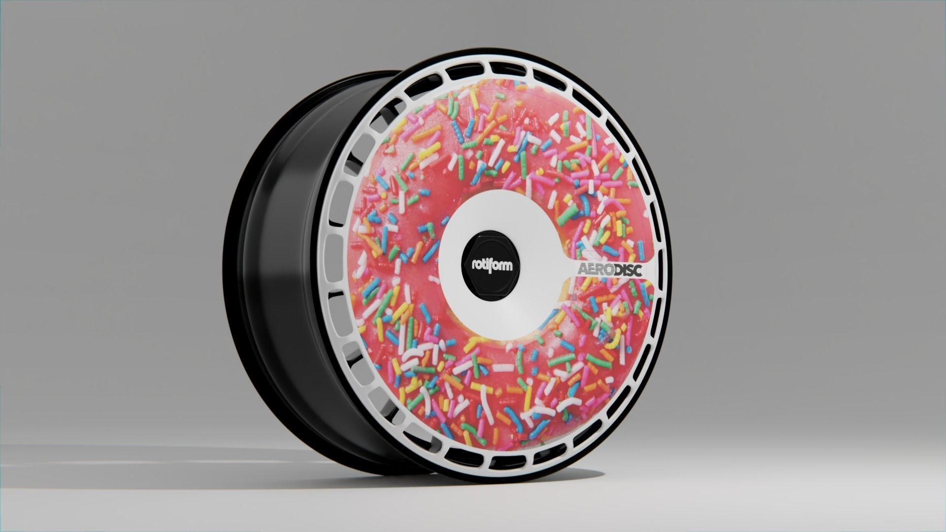 Rotiform LAS-R and Aero Disc Low-poly 3D model_6