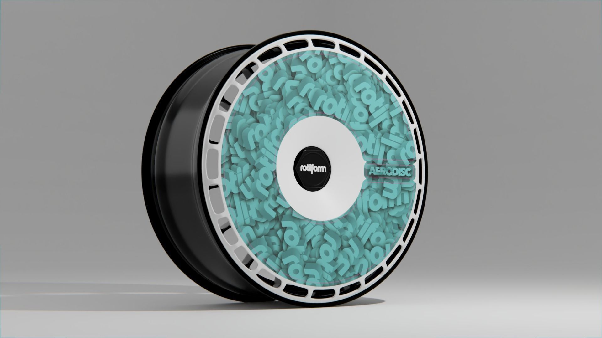 Rotiform LAS-R and Aero Disc Low-poly 3D model_3