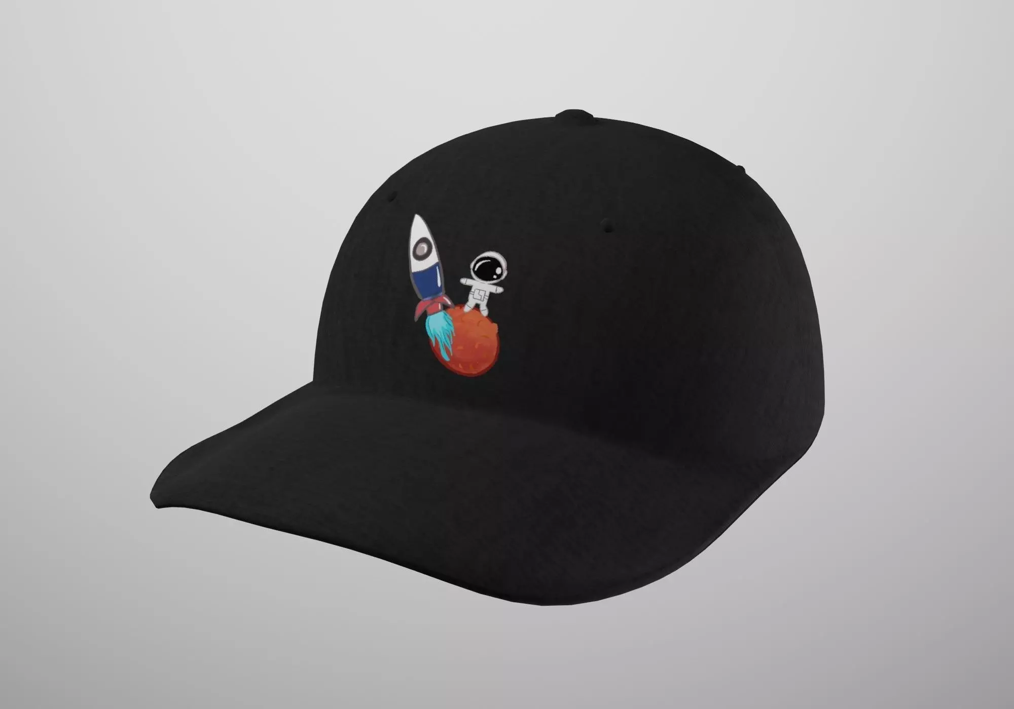 mars symbol cap 3D model