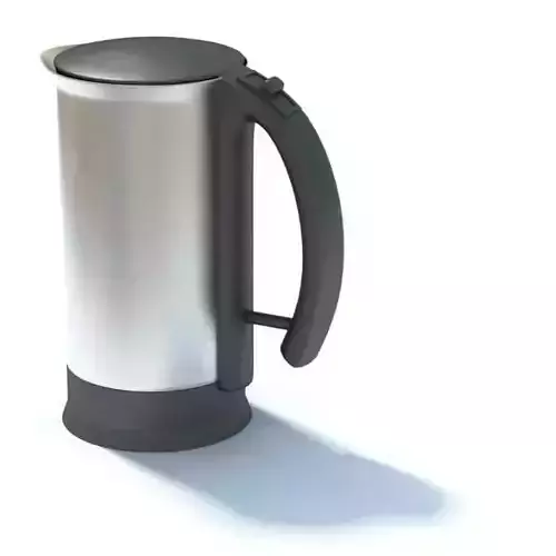 Silver Coffee Cup