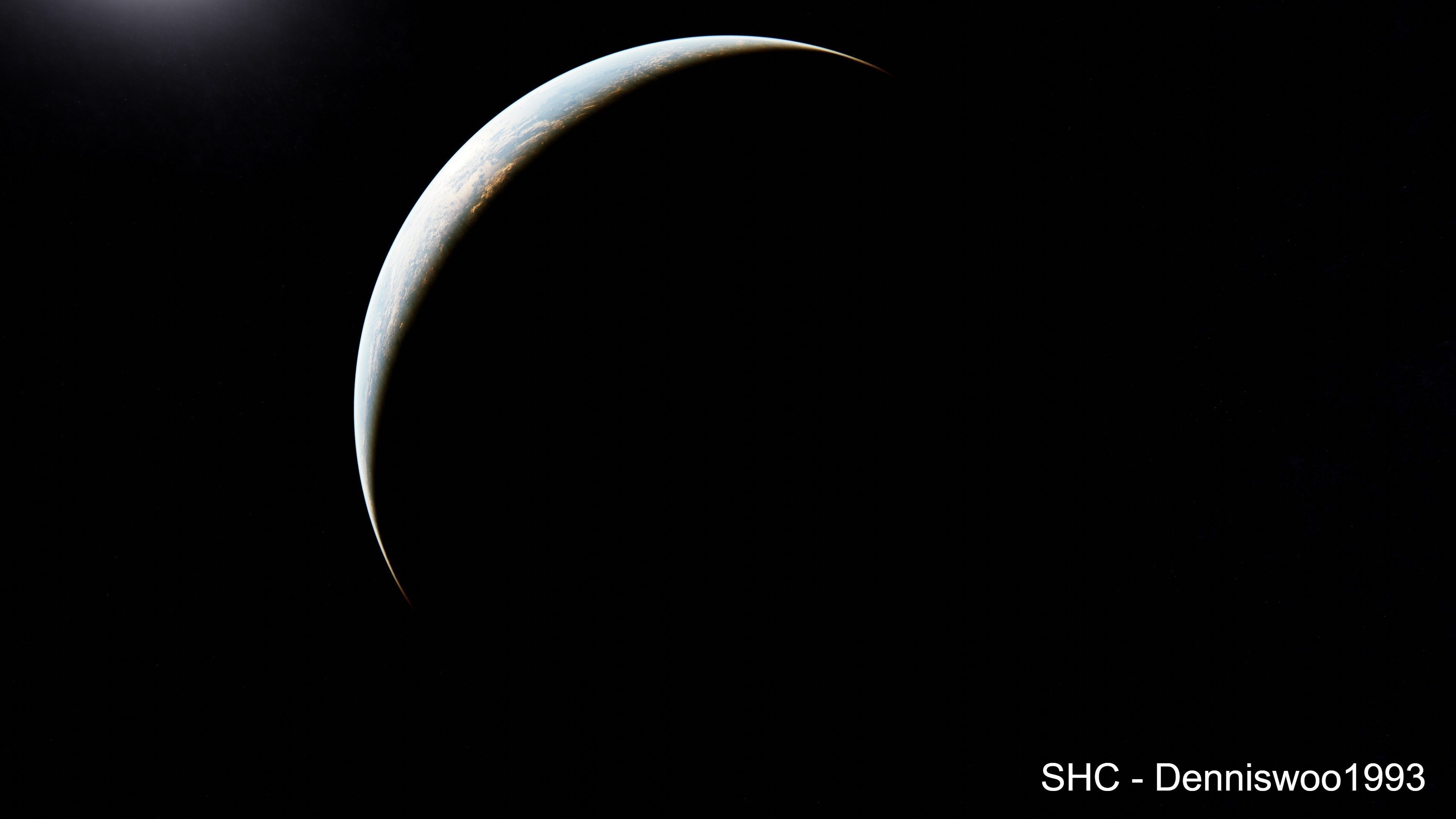 Large scale procedural planet with 3D cities and vegetation 3D model_31