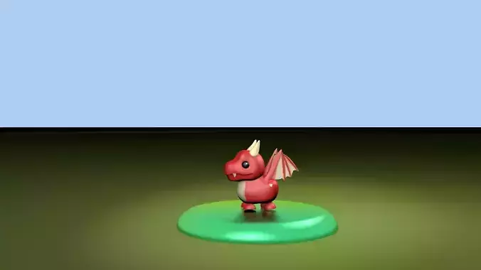 Roblox  Adopt Me Dragon 3D model