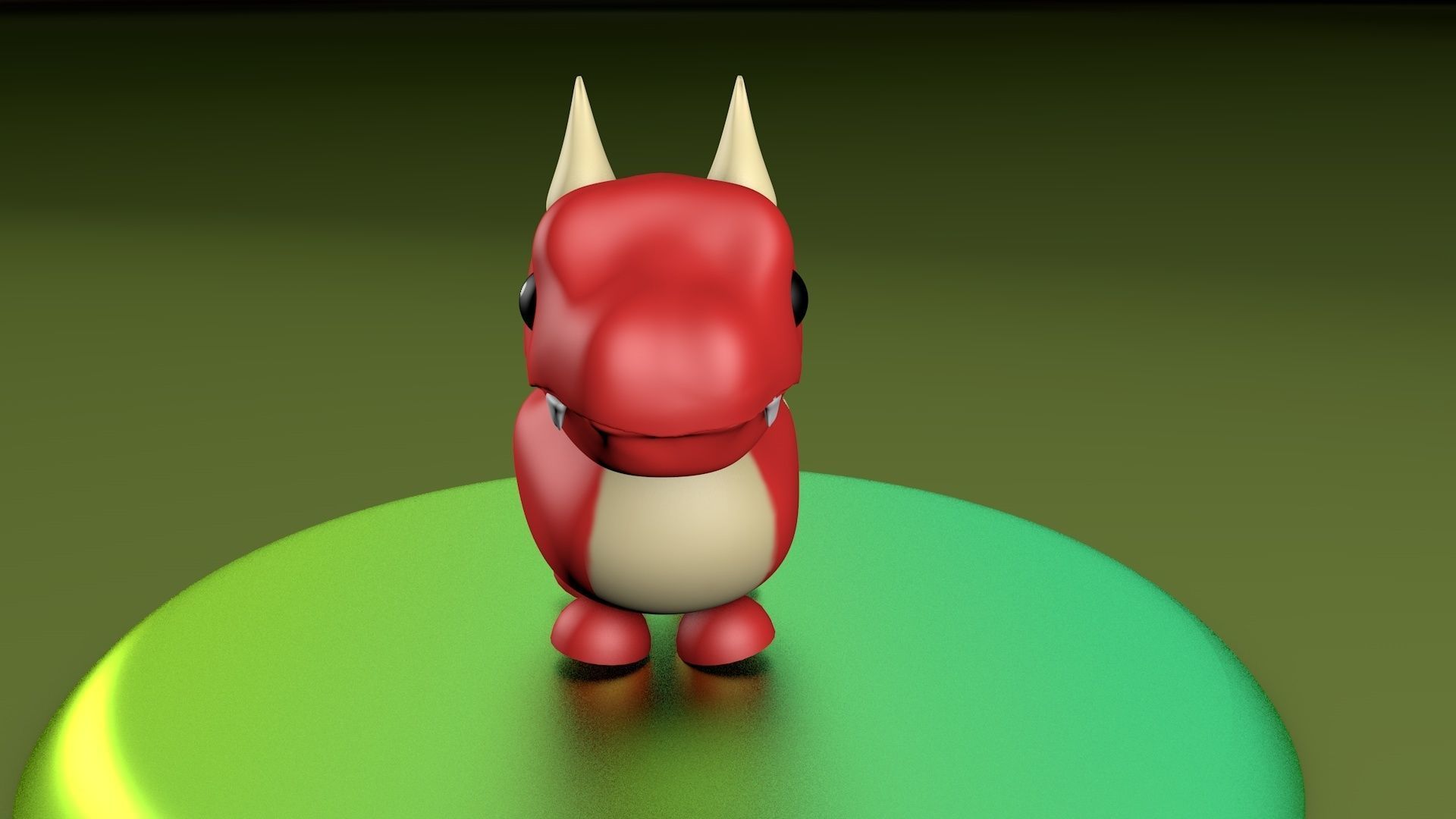 Roblox  Adopt Me Dragon 3D model_5