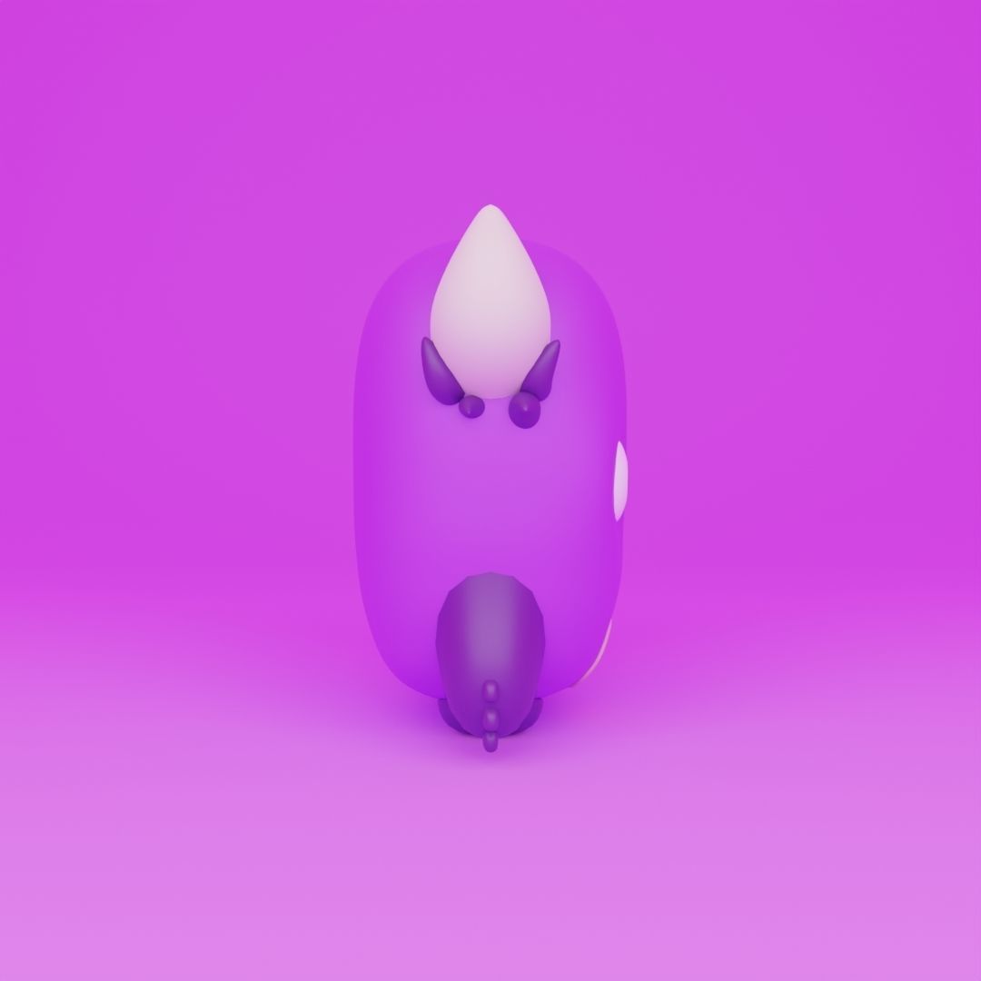 Little Monster16 3D model_3