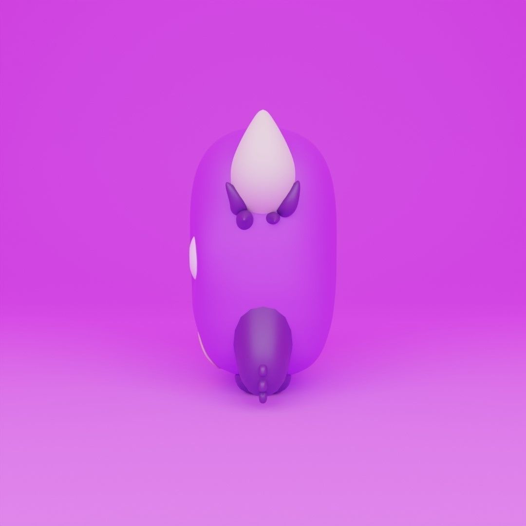 Little Monster16 3D model_7