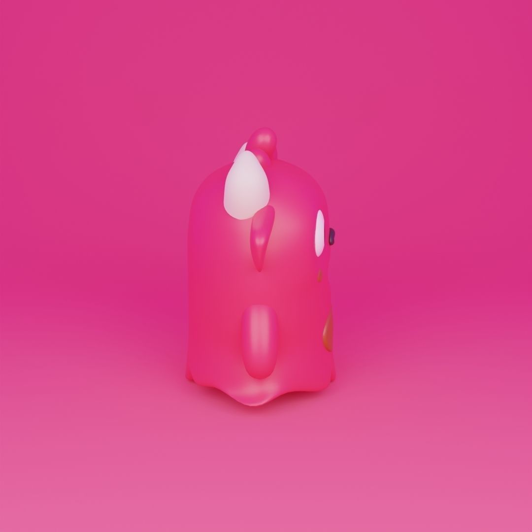 Little Monster14 3D model_3