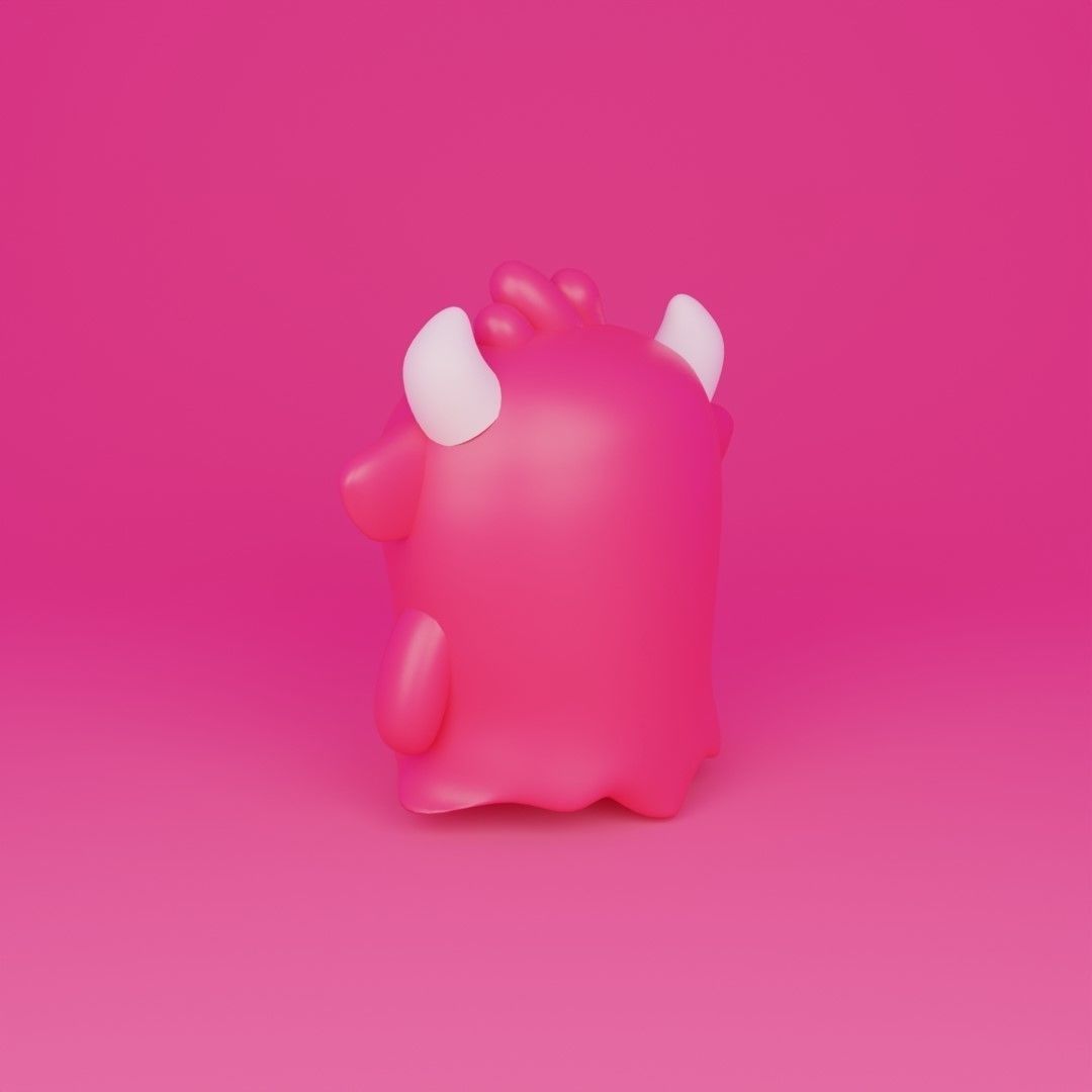 Little Monster14 3D model_6
