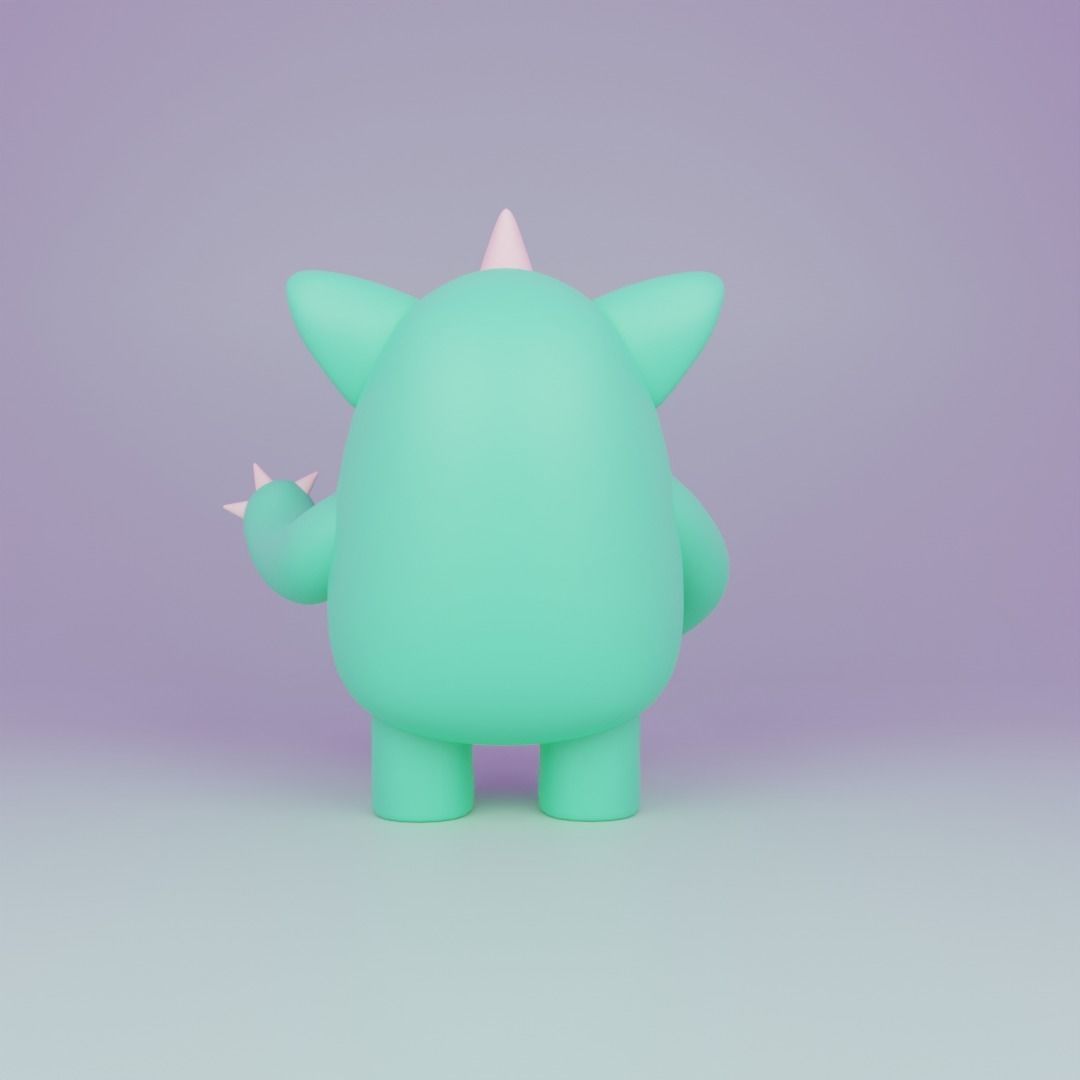 Little Monster11 3D model_5