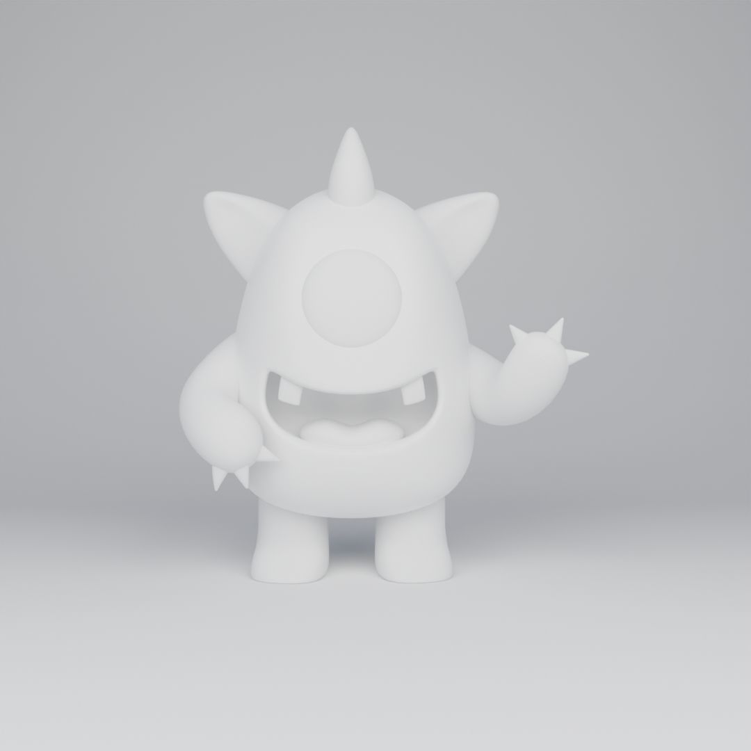 Little Monster11 3D model_1
