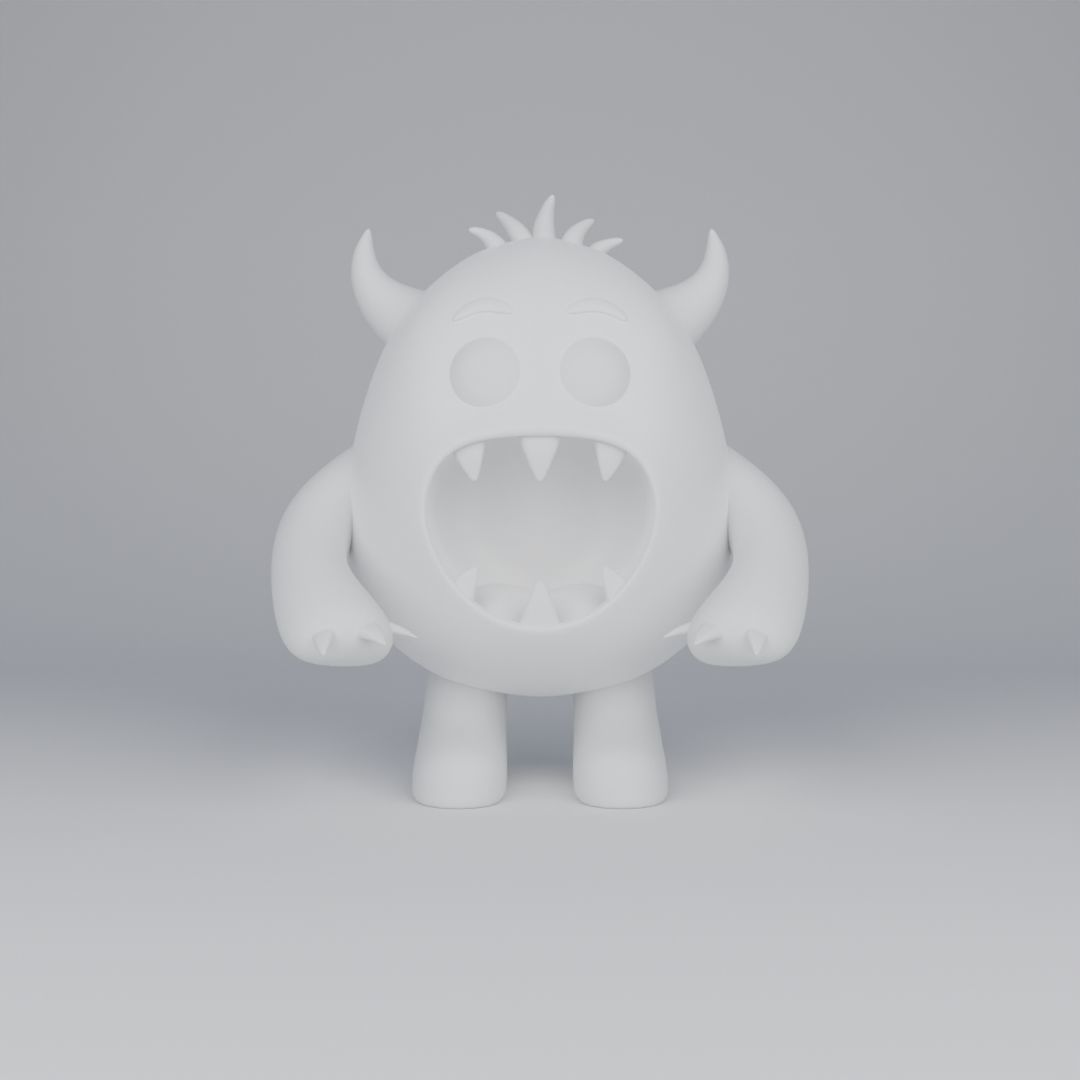 Little Monster10 3D model_1