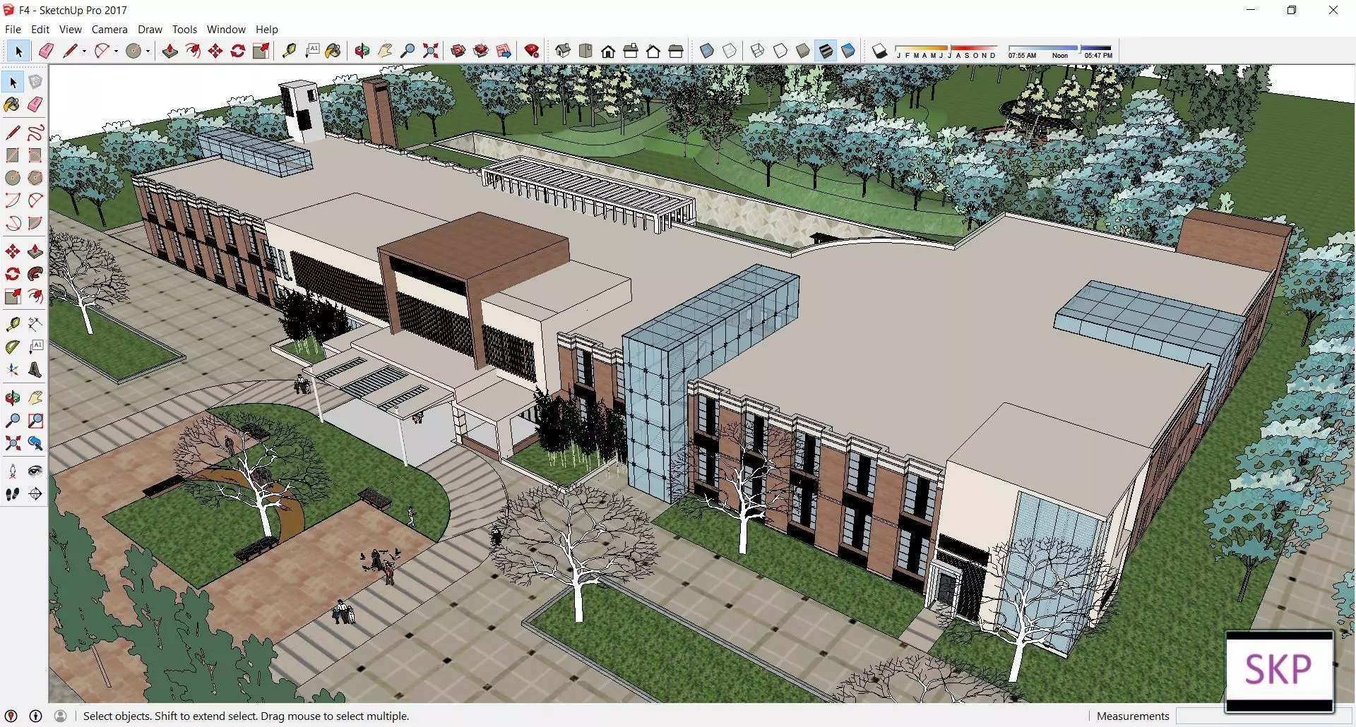 Sketchup Hospital F4 3D model_0